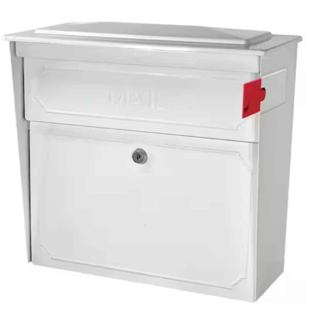 Townhouse Locking Wall-Mount Mailbox with High Security Locking System