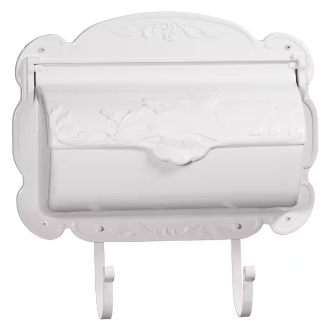 Hummingbird Cast Aluminum Mailbox