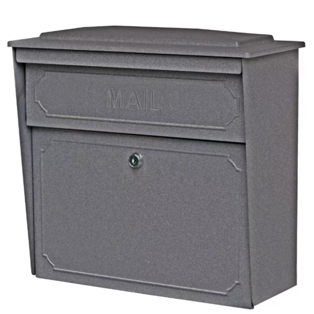 Townhouse Locking Wall-Mount Mailbox with High Security Locking System