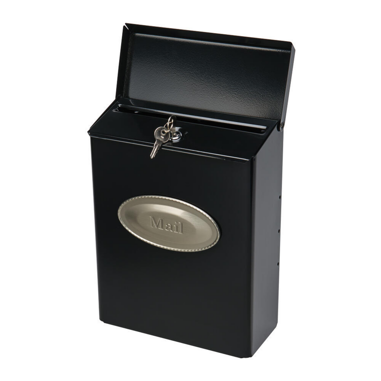 Architectural Mailboxes® Designer Black Locking Wall-Mount Mailbox