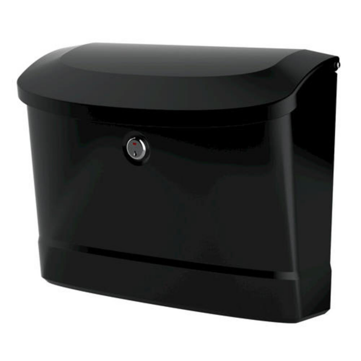 Architectural Mailboxes® Princeton Black Locking Wall-Mount Mailbox