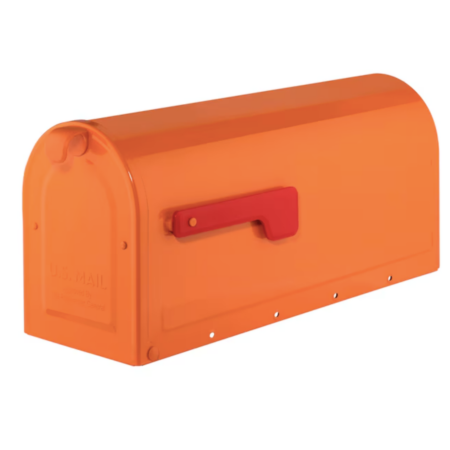 Metal "Standard" Mailbox with a wood post - Multicolors Available