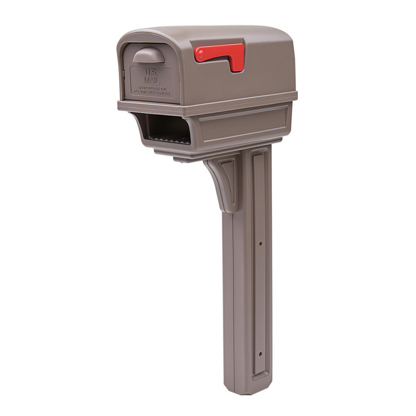 Architectural Mailboxes® Gentry "Black, Mocha and Green" Mailbox and Post Cover Kit