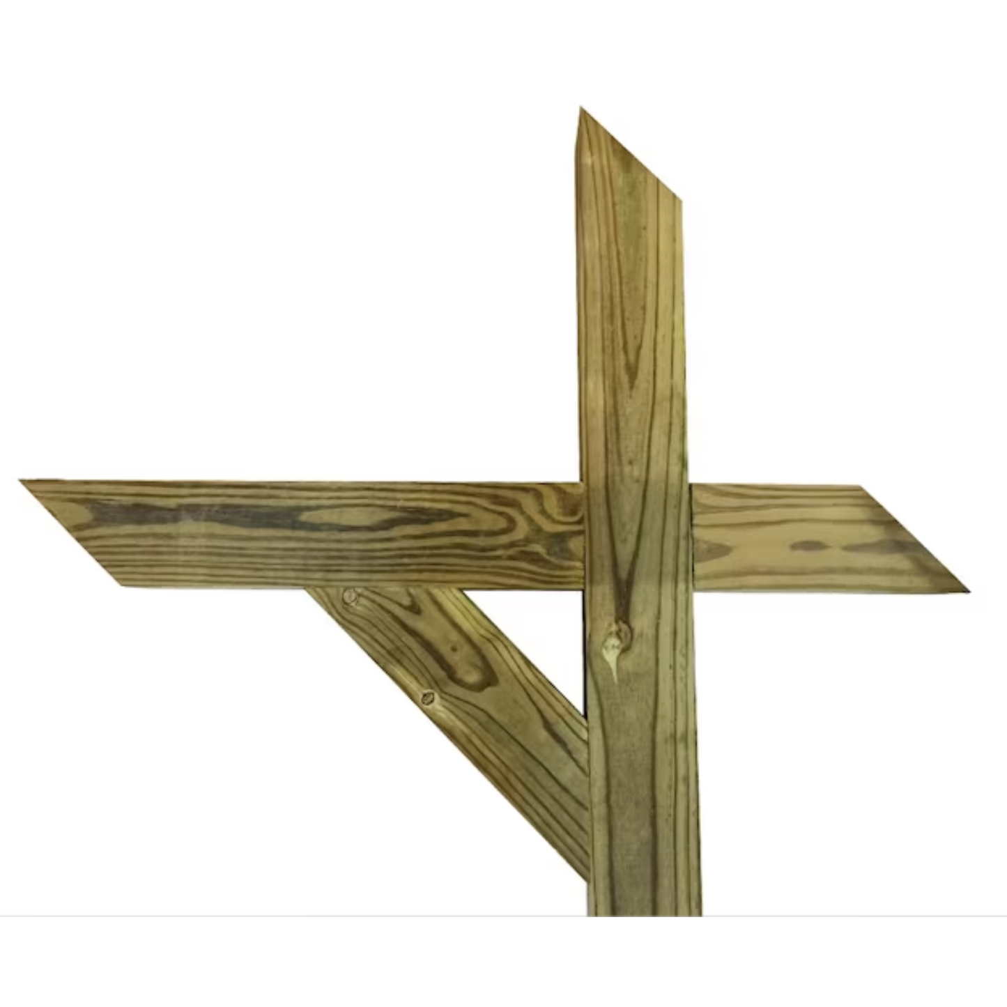 Metal "Standard" Mailbox with a wood post - Multicolors Available