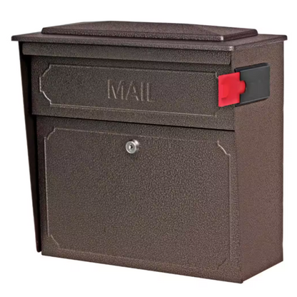 Townhouse Locking Wall-Mount Mailbox with High Security Locking System