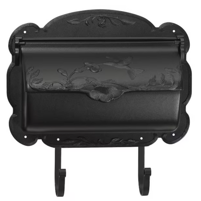 Hummingbird Cast Aluminum Mailbox