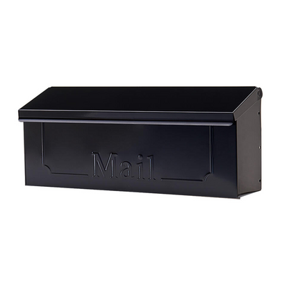 Architectural Mailboxes® Townhouse Black Wall-Mount Mailbox