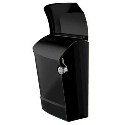 Architectural Mailboxes® Princeton Black Locking Wall-Mount Mailbox