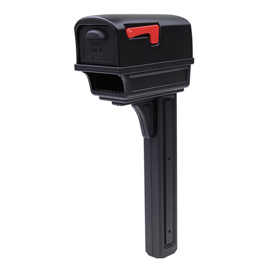 Architectural Mailboxes® Gentry "Black, Mocha and Green" Mailbox and Post Cover Kit