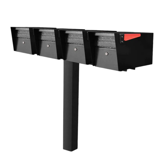 The Mailboss Mail Manager - 4 Box Locking System