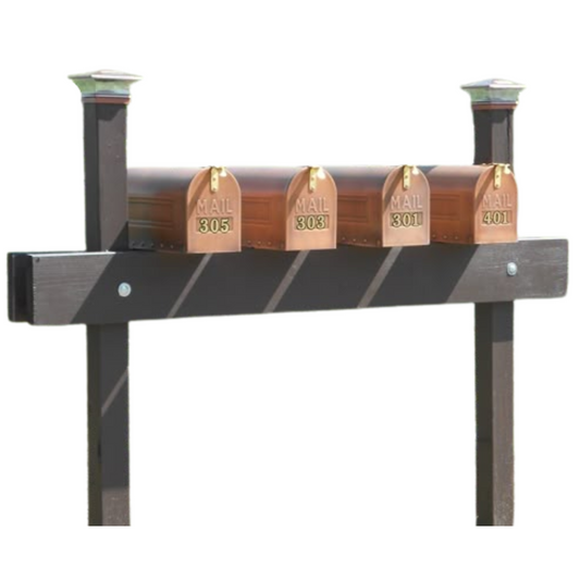 4-Unit Mailbox Set