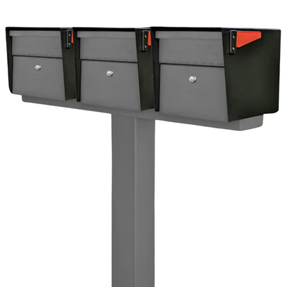 Mail Boss Mail Manager Locking Metal "Large" Mailbox Multiple colors - 3 Mailboxes
