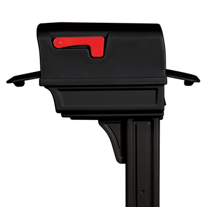 Architectural Mailboxes® Gentry "Black, Mocha and Green" Mailbox and Post Cover Kit