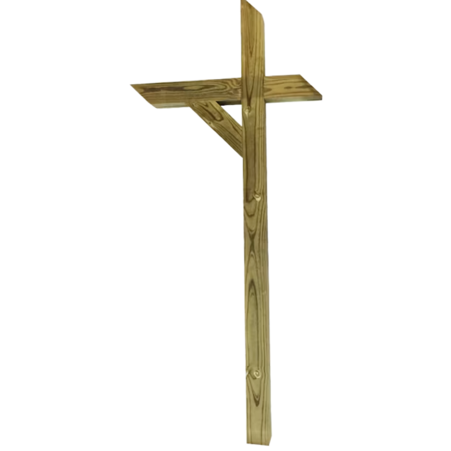 Metal "Large" Mailbox with a wood post - Black or White