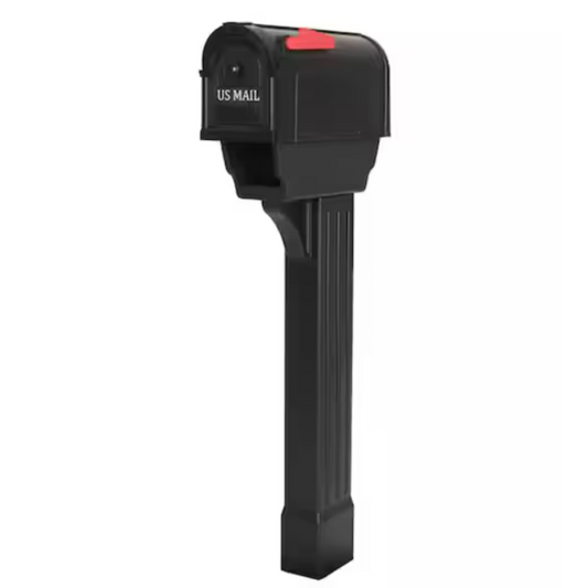 Postal Pro Hampton All-in-One Mailboxes Kit, Black and Bronze